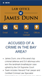 Mobile Screenshot of bayareacriminaldui.com
